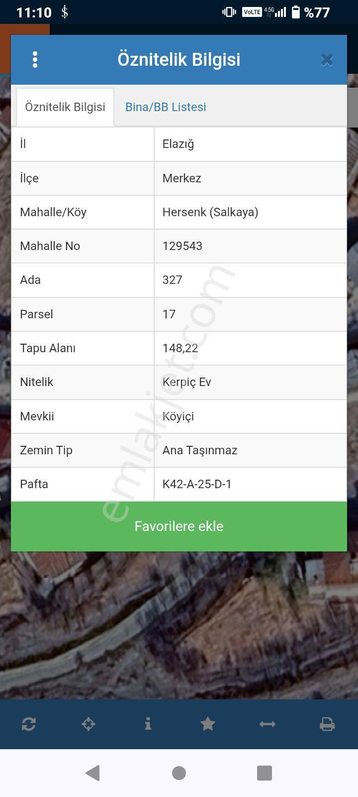 Pertek Yolu Salkaya Köyünde Satlık Araziler - Görsel 11