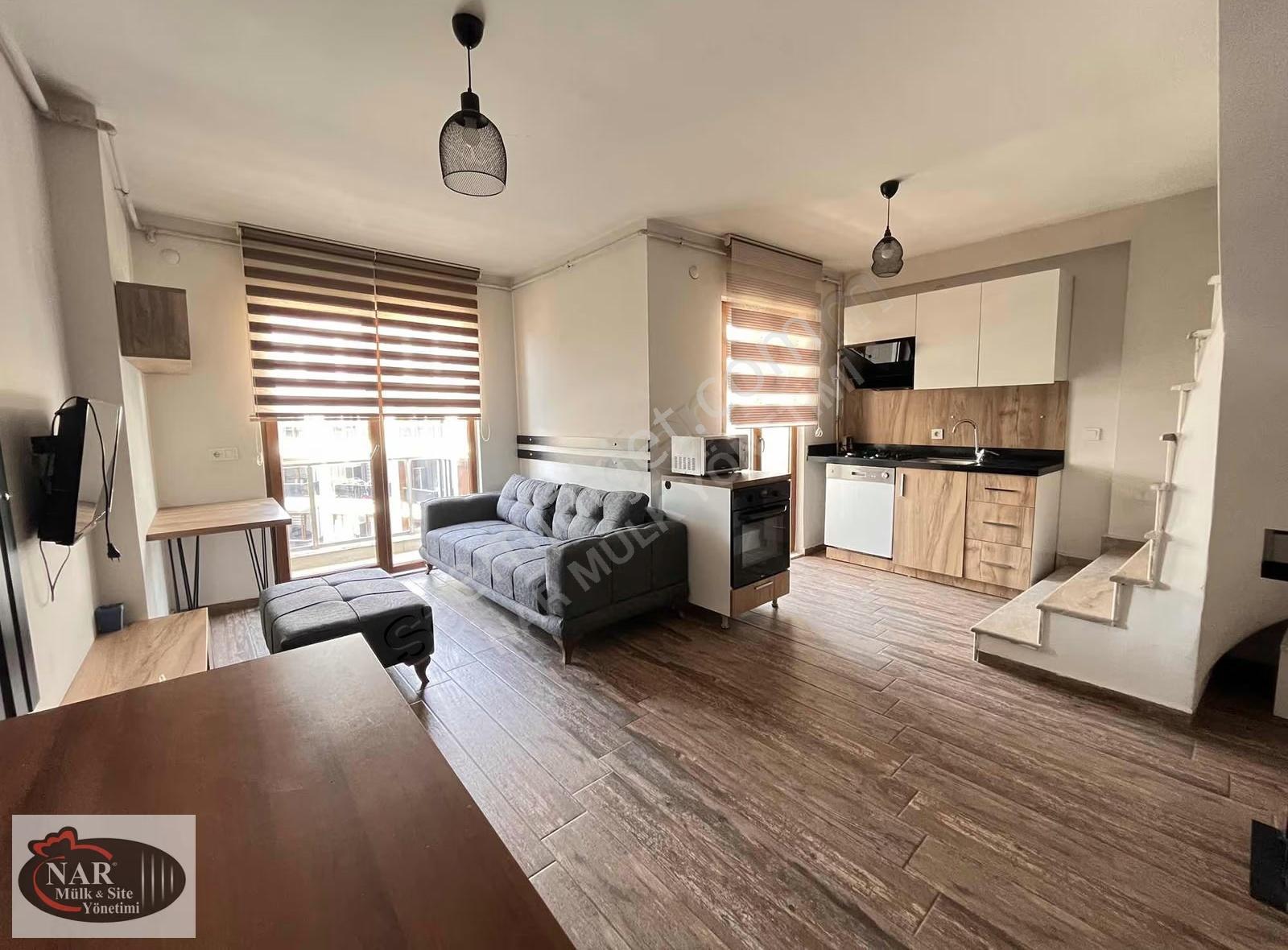 Nar Yönetimden Vitrin Sitesinde 2+1 Dubleks Eşyalı Kiralık Daire - Görsel 31