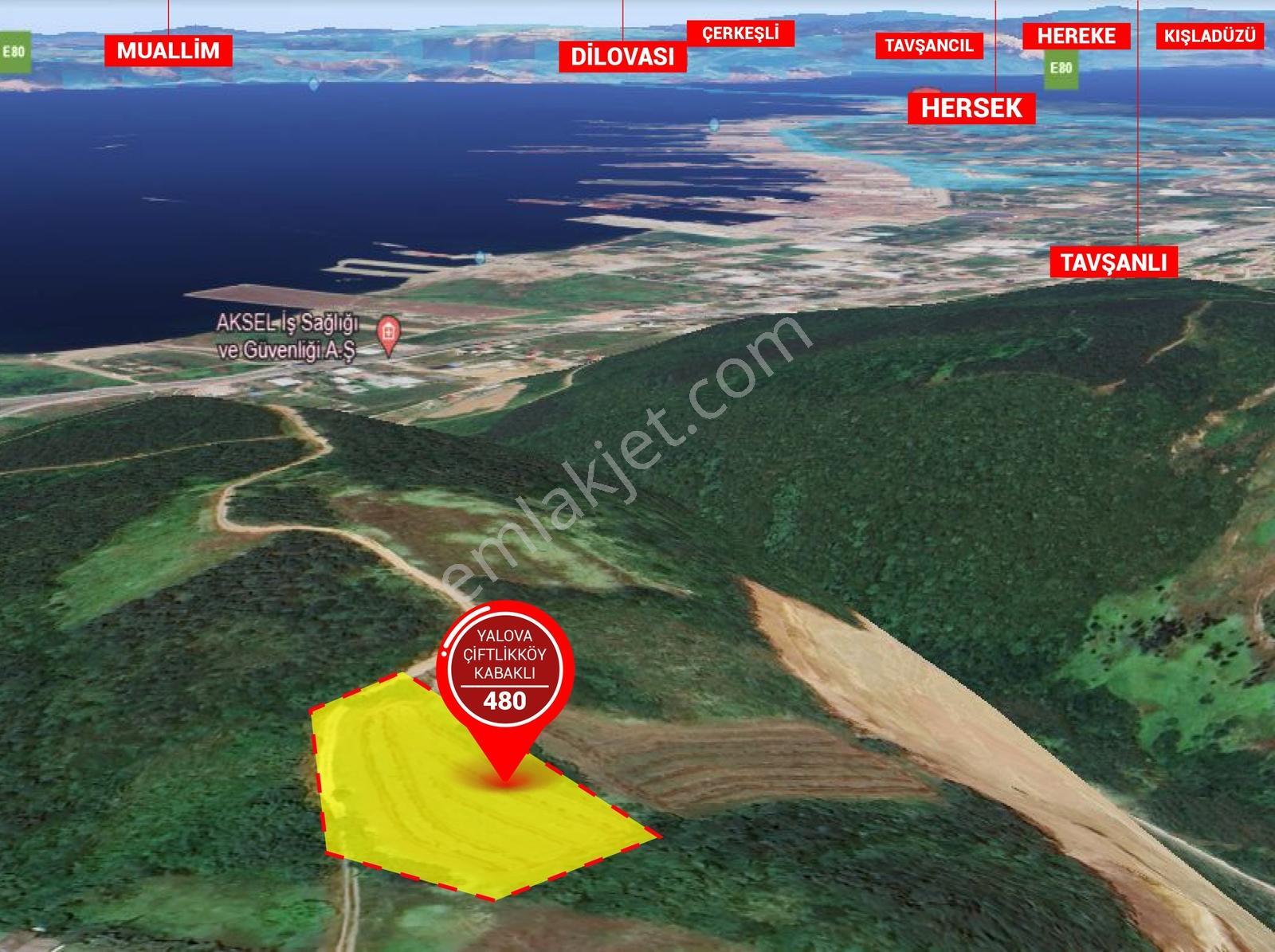 Kabaklı'da Deniz Manzaralı Yatırımlık Tarla - Görsel 8