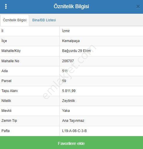 Kemalpaşa Bağyurdu'nda 5812 M2 Eşsiz Manzaralı Satılık Zeytinlik - Görsel 10