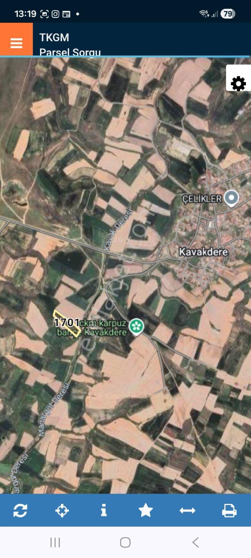 Kırklareli/merkez Kavakdere Köyü Satılık Bağ &bahçe Yeri