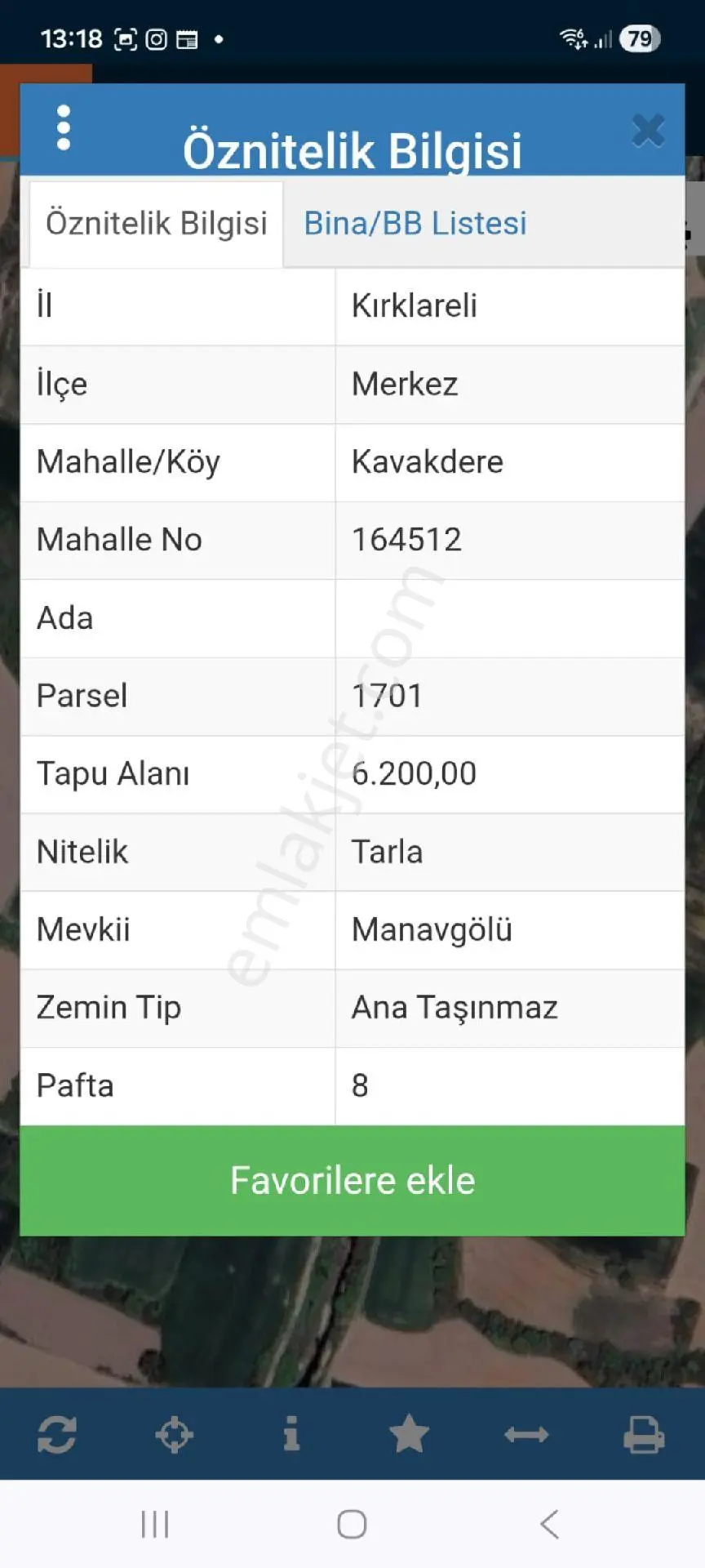 Kırklareli/merkez Kavakdere Köyü Satılık Bağ &bahçe Yeri - Görsel 5