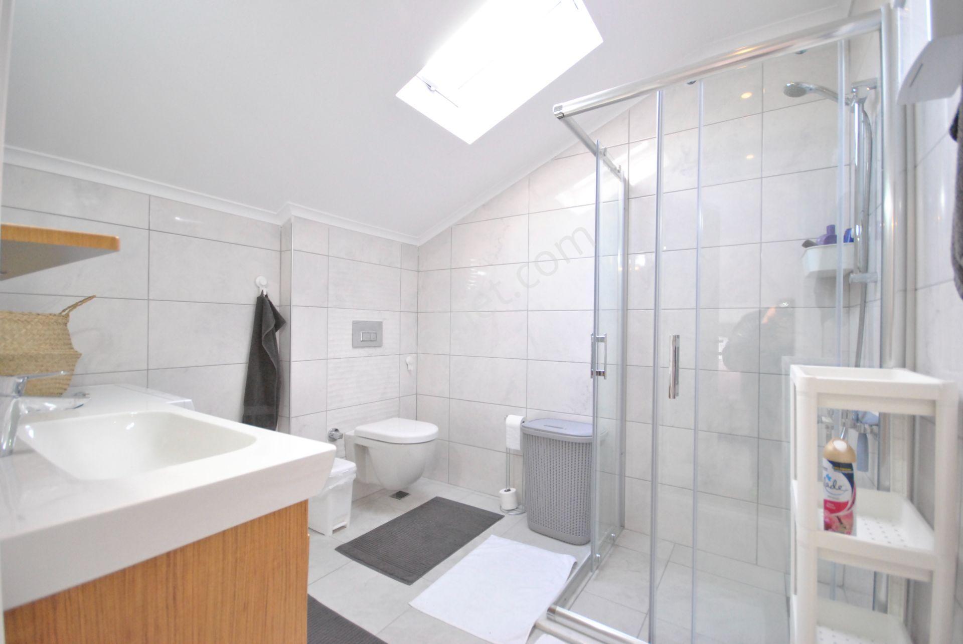 Kemerde Büyük Havuzlu Ve Full Eşyalı Satılık 2+1 İkiz Villa - Görsel 13