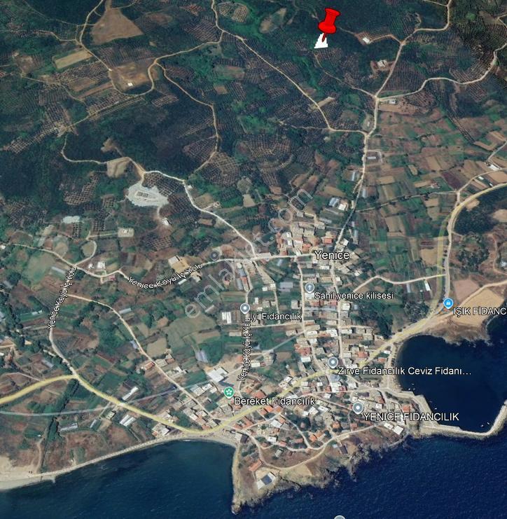 Balıkesir Bandırma Sahil Yenice Mah. 1003 M2 Satılık Tarla Deniz Manzaralı Yatırımlık - Görsel 6