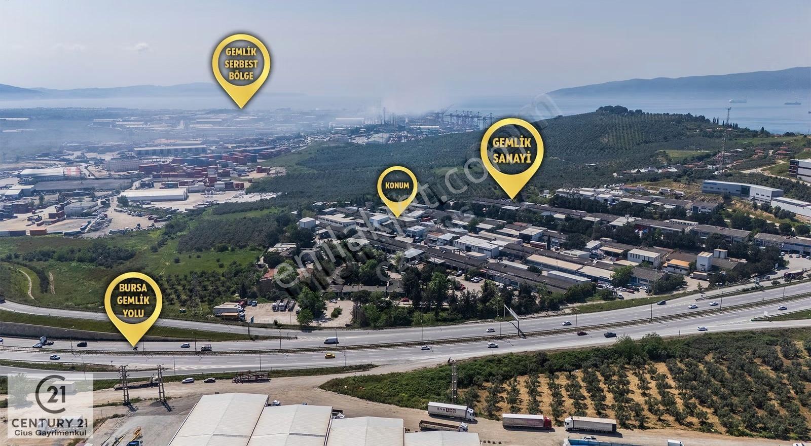 C21 Cius; Gemlik Sanayide 90 M² Kullanımlı Satılık Dükkan - Görsel 5