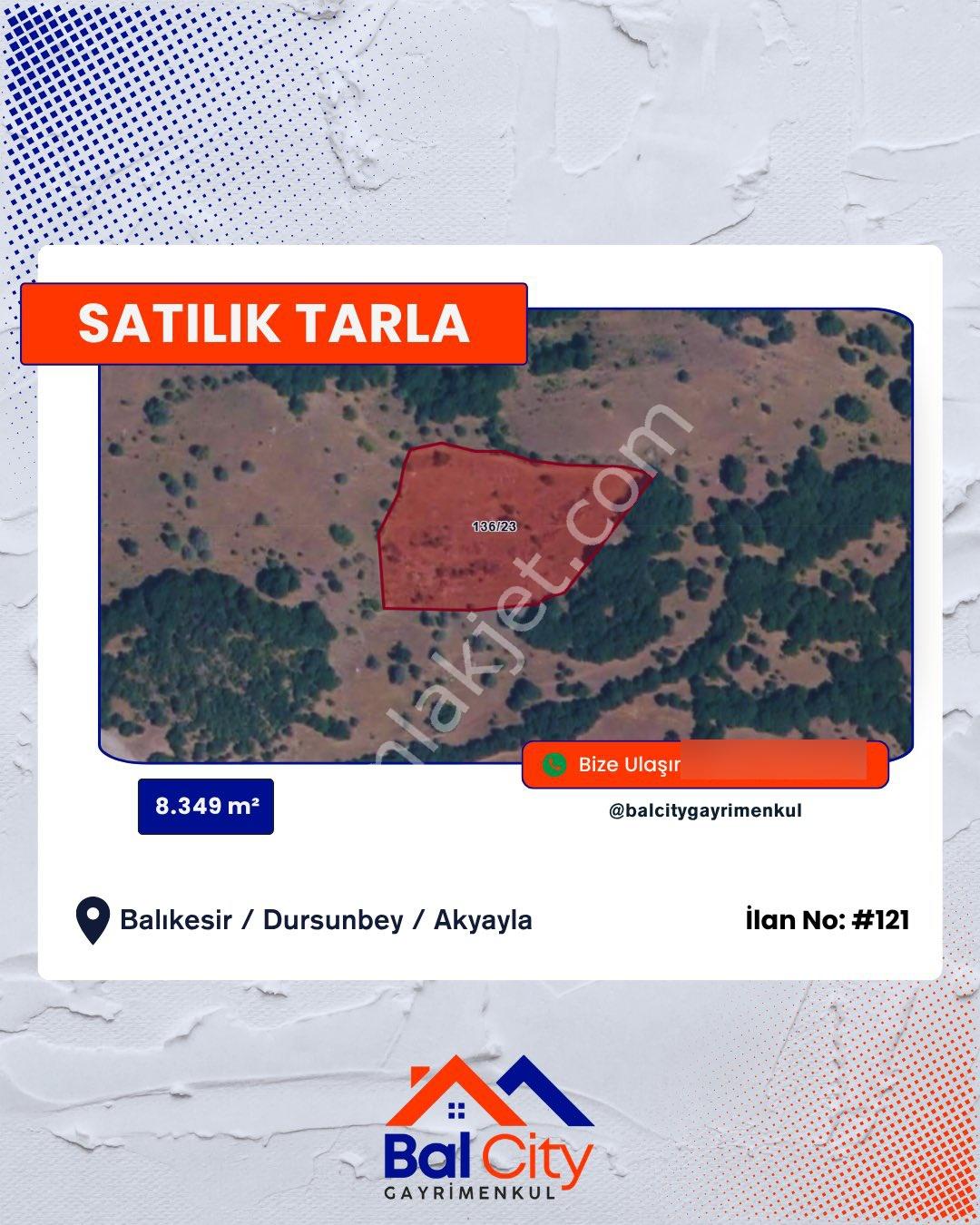 Balcity -balıkesir Dursunbey'de 8.349 M2 Yola Yakın Yatırım Fırsatı - Görsel 13