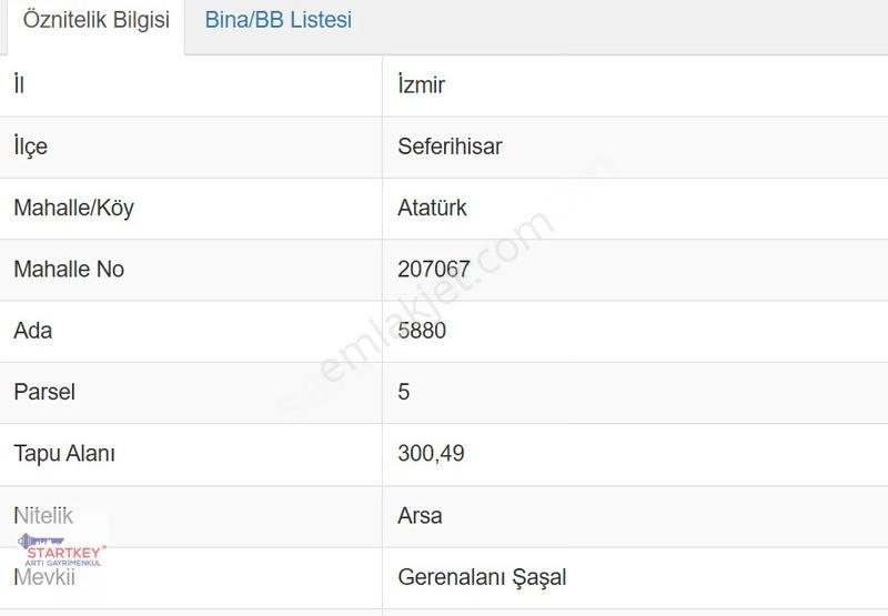 Seferihisar Doğanbey'de İmarlı Satılık Arsa - Görsel 2