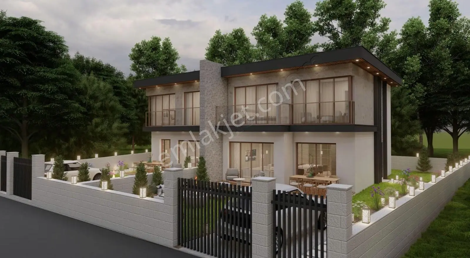 My - Milas Menteş'te Projeden Satılık Lüks 4+1 Villa