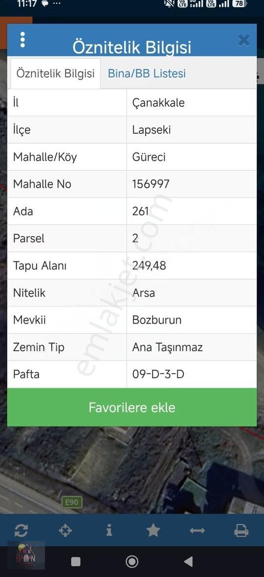 Lapseki Güreci'de Denize Sıfır Tiny House Karavan Arsası - Görsel 7