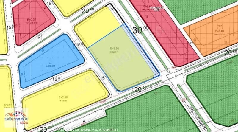 Erkilet Osmangazi Mah. 1052 M2 Konut Parseli Hissesi - Görsel 3