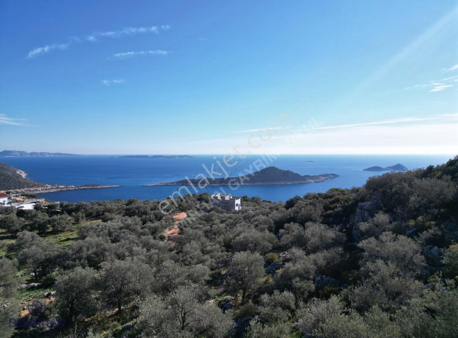 Kalkan, Kaputaş Plajı Üstünde Manzaralı Parsel - Görsel 5
