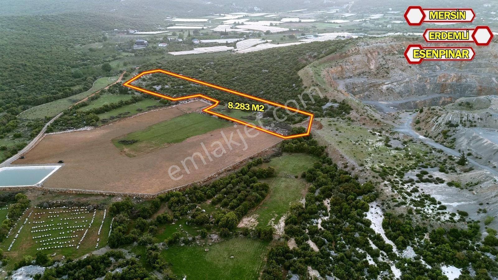 Erdemli Esenpınar Merkez Satılık 13620 M2 Satılık Tarla - Görsel 34