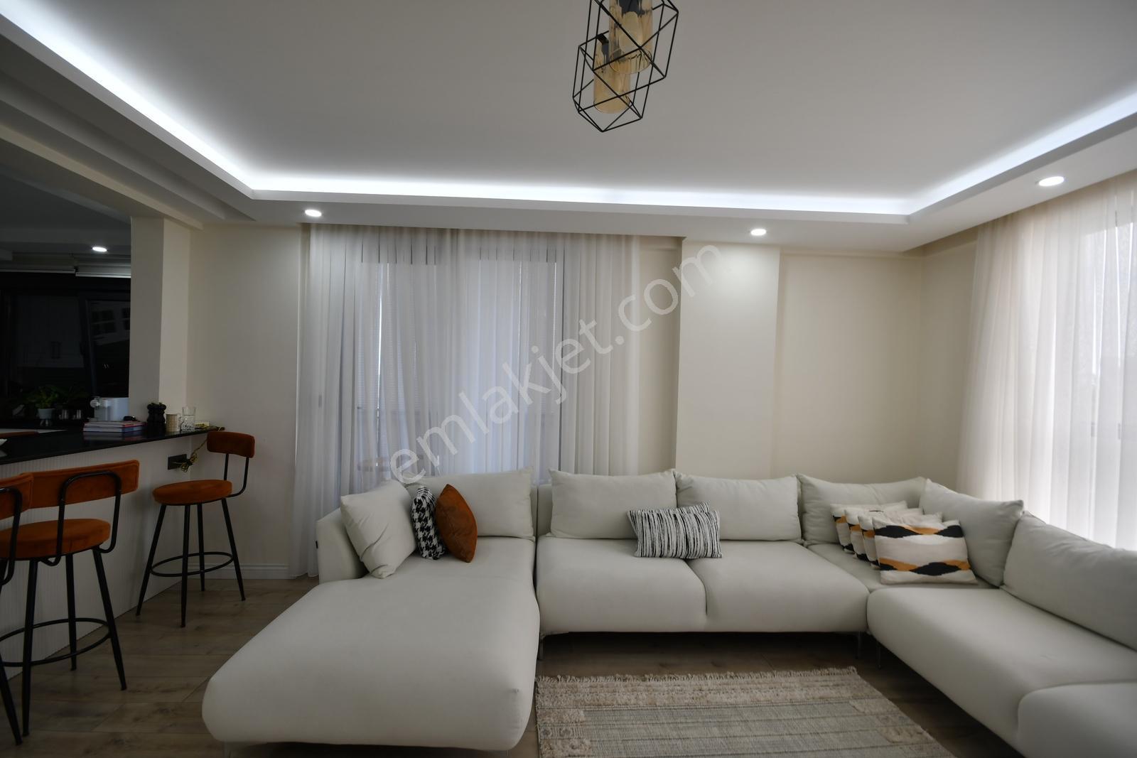 Lüks Sitede 360 Derece Deniz Ve Şehir Manzaralı 3+1 Daire - Görsel 25
