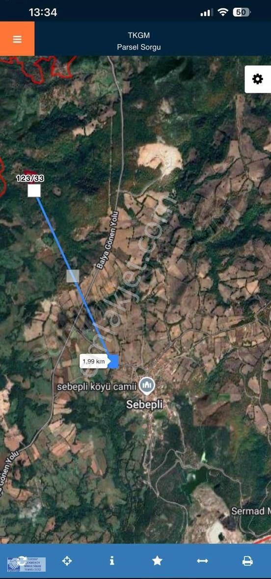 Balıkesir Gönen'de''fırsat Müstakil Arazi'' Yola Cephe 10.435 M2 - Görsel 4