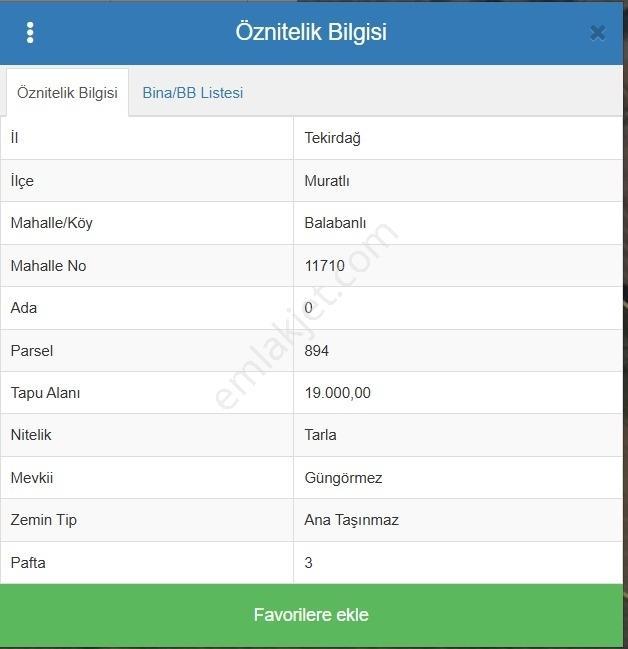 Dream Lıfe'dan Muratlı Balabanlıda Yola Yakın 19 Dönüm Satılık - Görsel 2