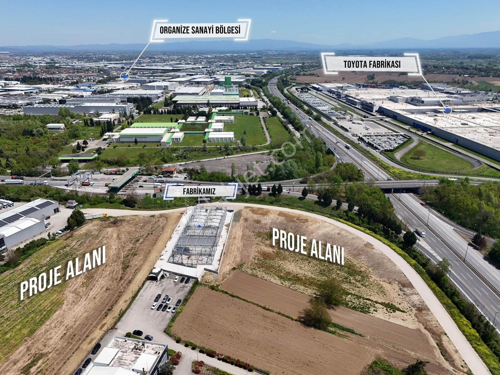 Tapu54 | Otoyol Cepheli 10 Mt Yükseklikte 350m2 Kiralık Antrepo - Görsel 2
