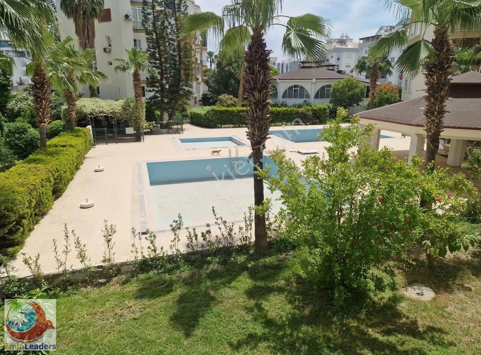 Liman Residence Havuzlu Kısmı Eşyalı Cam Balkonlu Denize 400m - Görsel 3