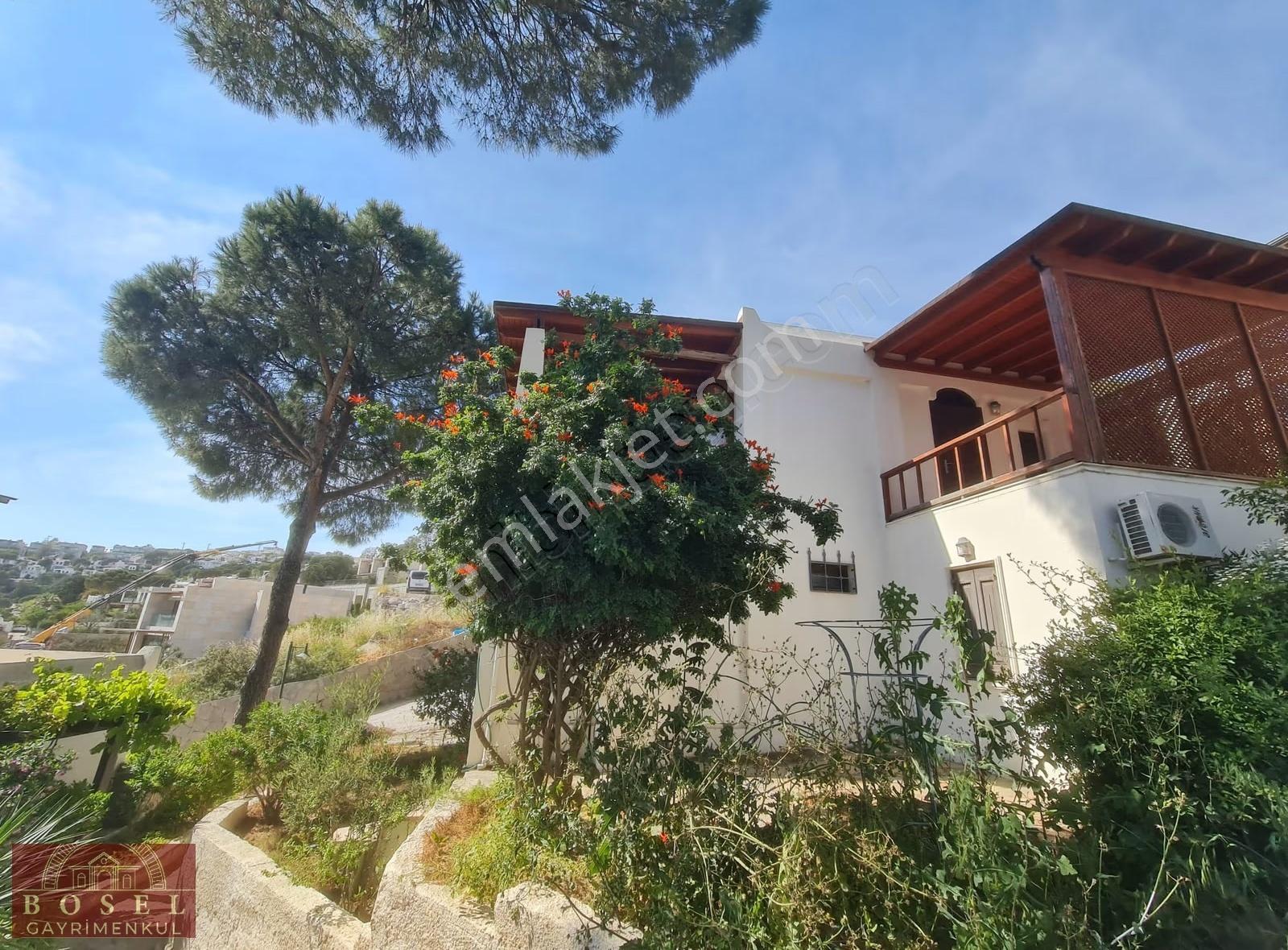 Bodrum Bitez Aktur Sitesi Satılık Deniz Manzaralı Müstakil Villa - Görsel 8