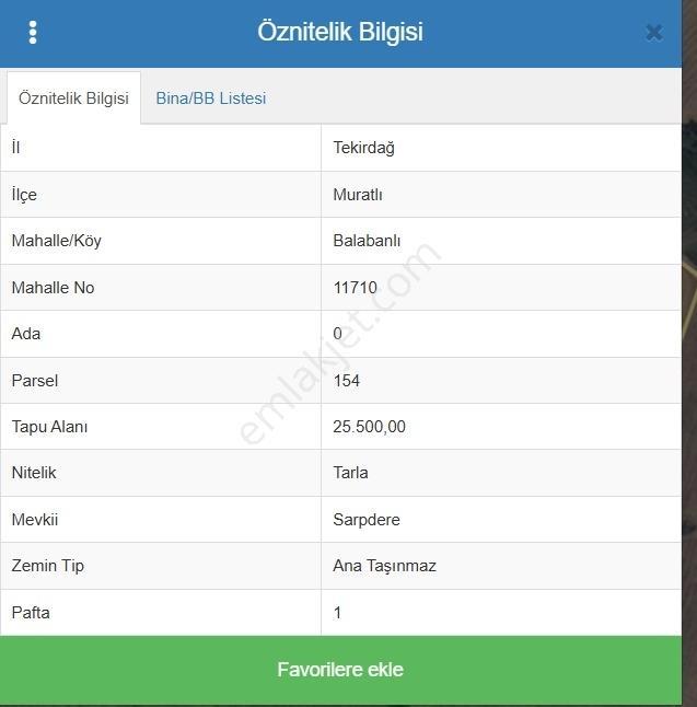 Dream Lıfe'dan Muratlı Balabanlıda 25.500 M² Satılık Yatırımlık - Görsel 2