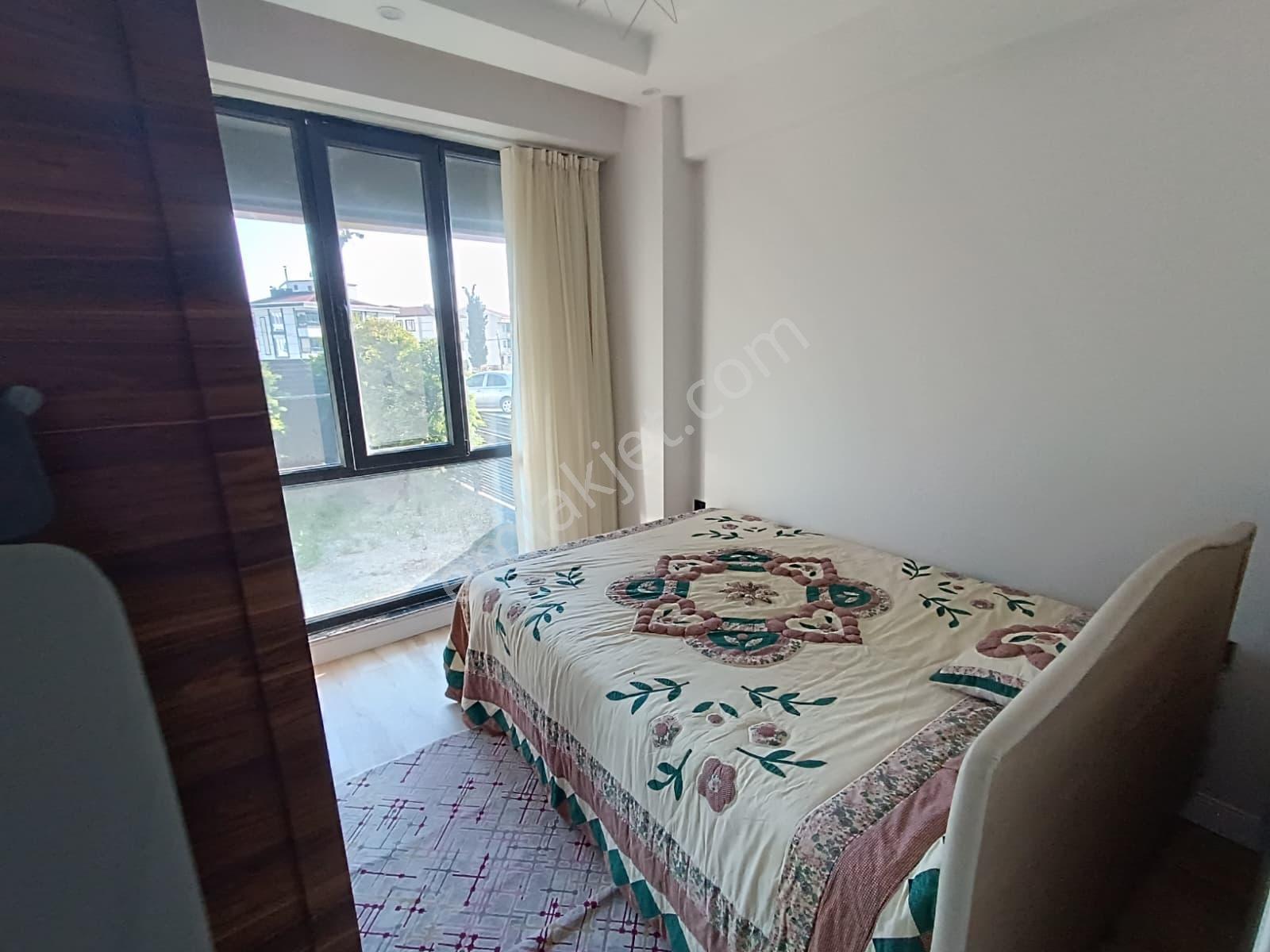 Uysal Boulvard'da Eşyalı 1+1 Özel Bahçeli Kiralık Daire - Görsel 16