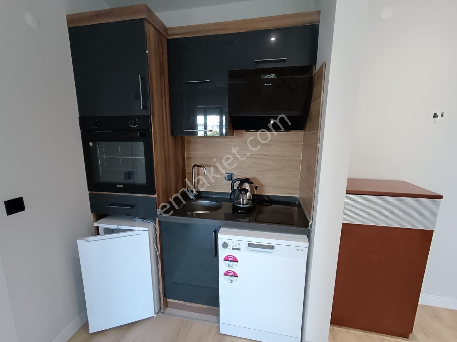 Uysal Boulvard'da Eşyalı 1+1 Özel Bahçeli Kiralık Daire - Görsel 15