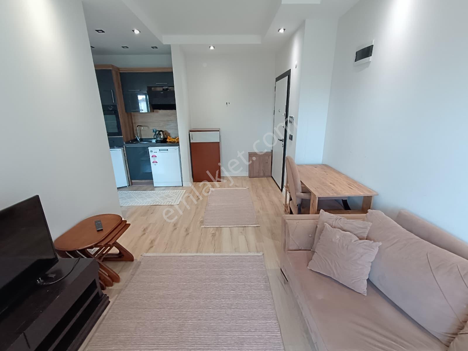 Uysal Boulvard'da Eşyalı 1+1 Özel Bahçeli Kiralık Daire - Görsel 4