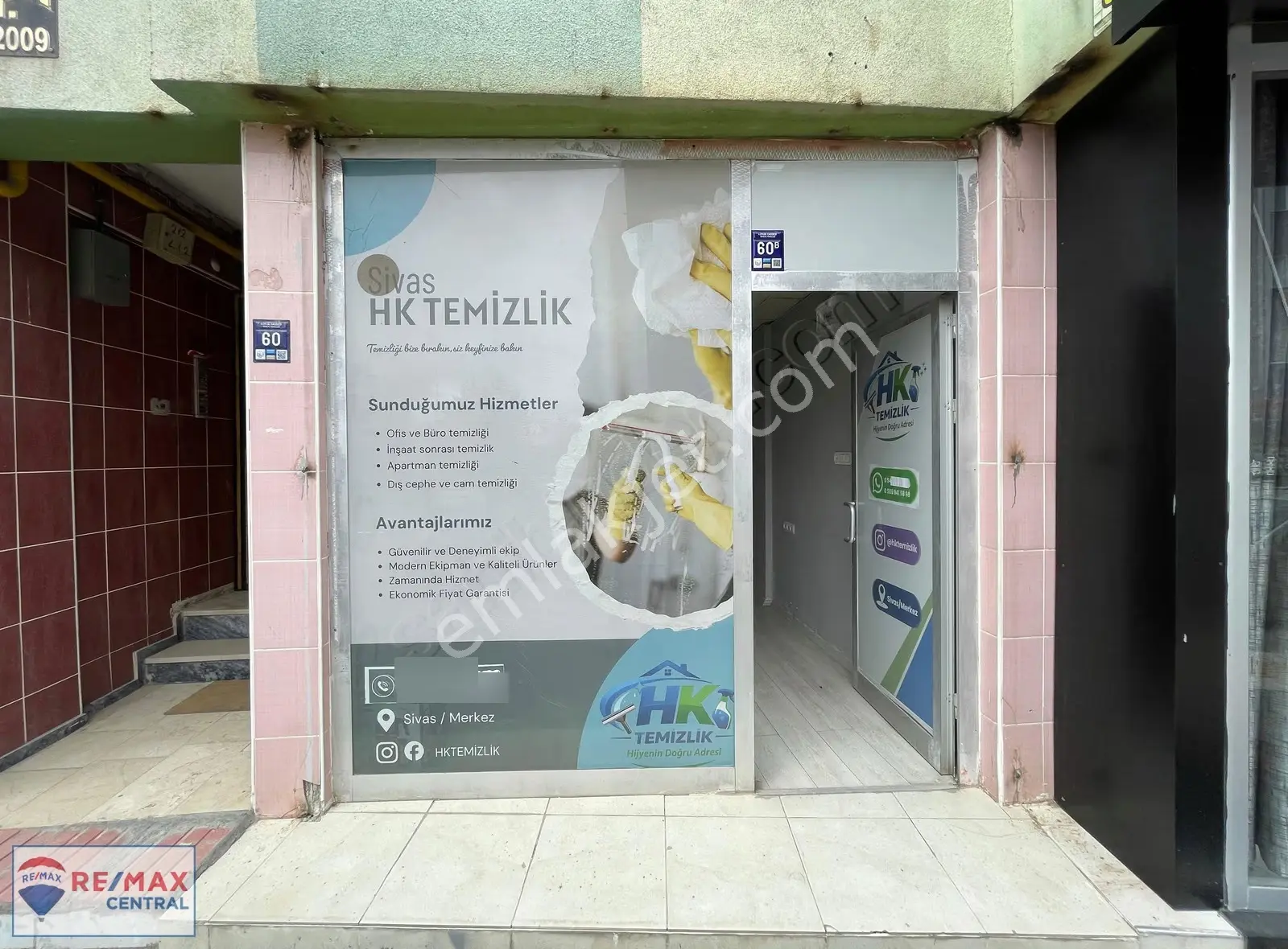 Re/max Central'den İstiklal Mah'de Cadde Üstü Kiralık Dükkan