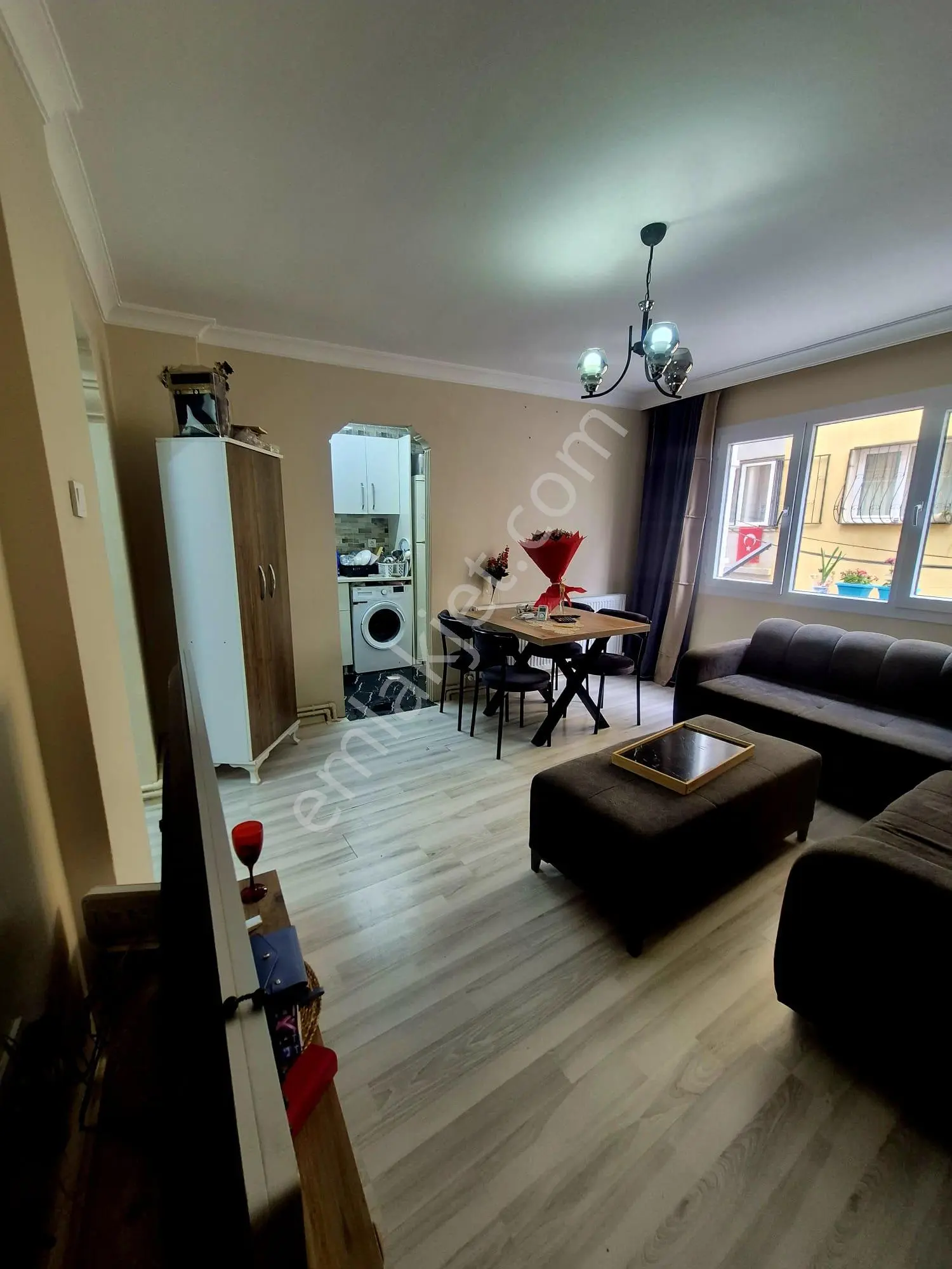 Acill Konak Güneşli Mah.de İzmirpark Avm Yakını 2+1 80m2 Dgazlı Arakat Satılık Daire - Görsel 2