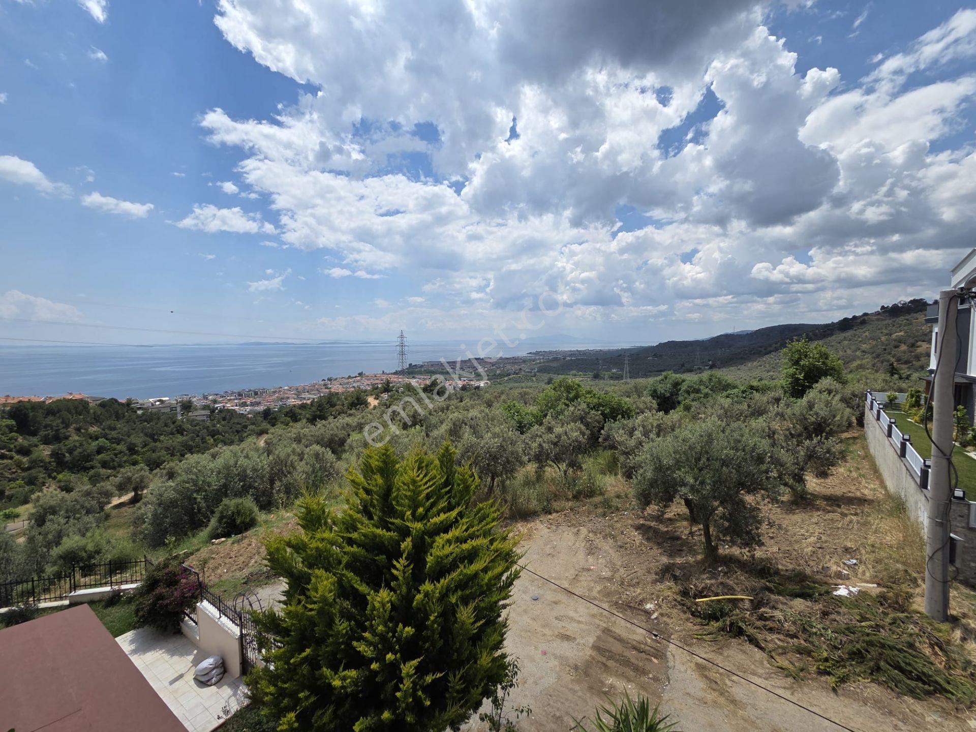 Altınoluk İlkbahar Dan Bahçeli Deniz Manzaralı Müstakil Villa - Görsel 8