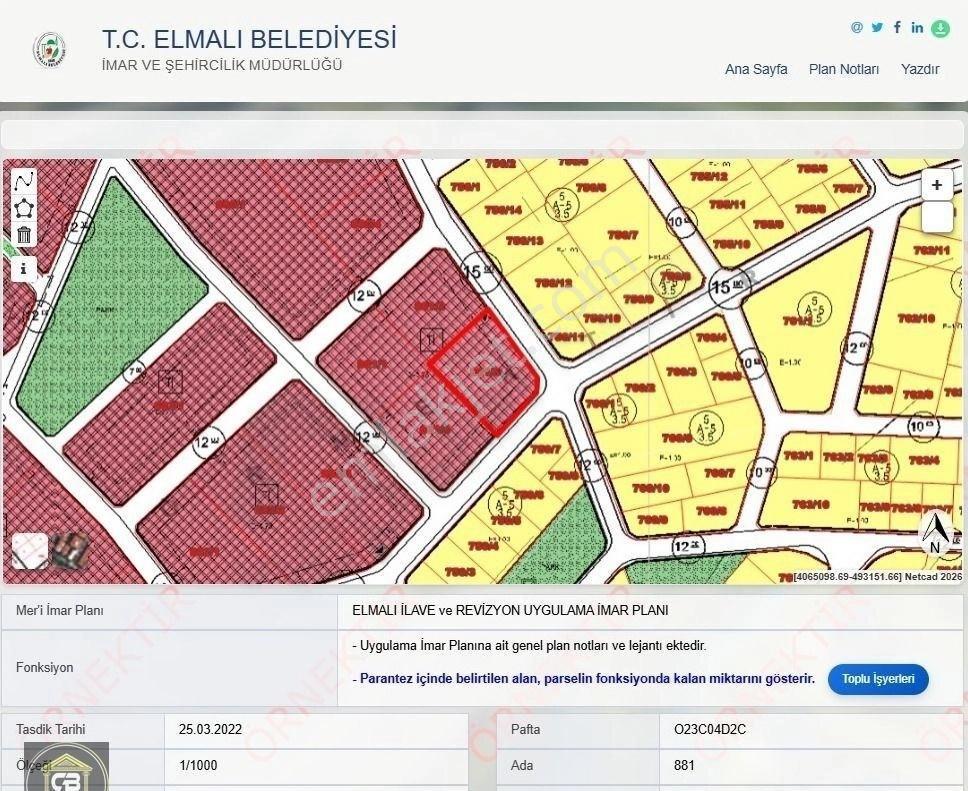 Baloğlu Gayrimenkul'den Bölgenin En Uygunu 1.890m² Ticari Arsa - Görsel 25