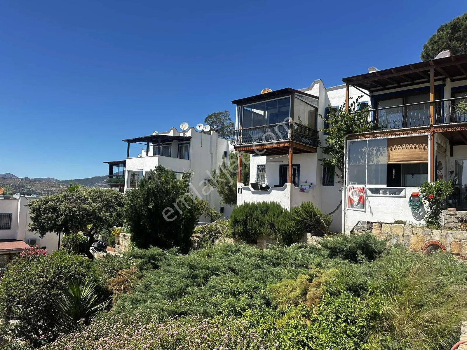 Bodrum Bitez De Satılık Deniz Manzaralı 1+1 Daire - Görsel 26