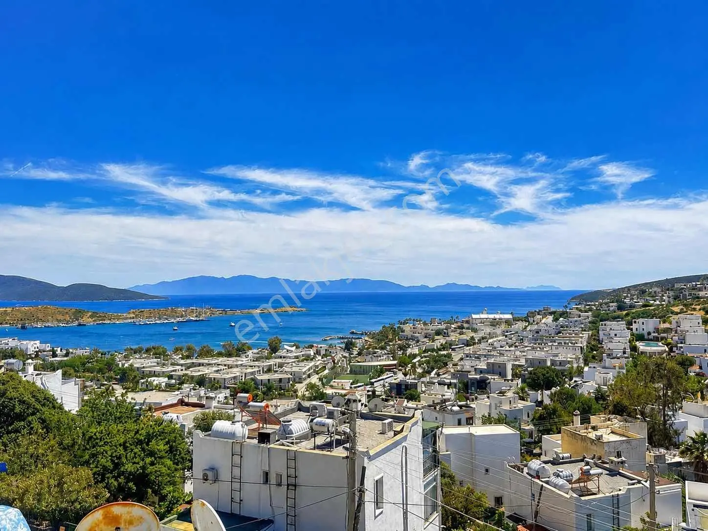 Bodrum Bitez De Satılık Deniz Manzaralı 1+1 Daire