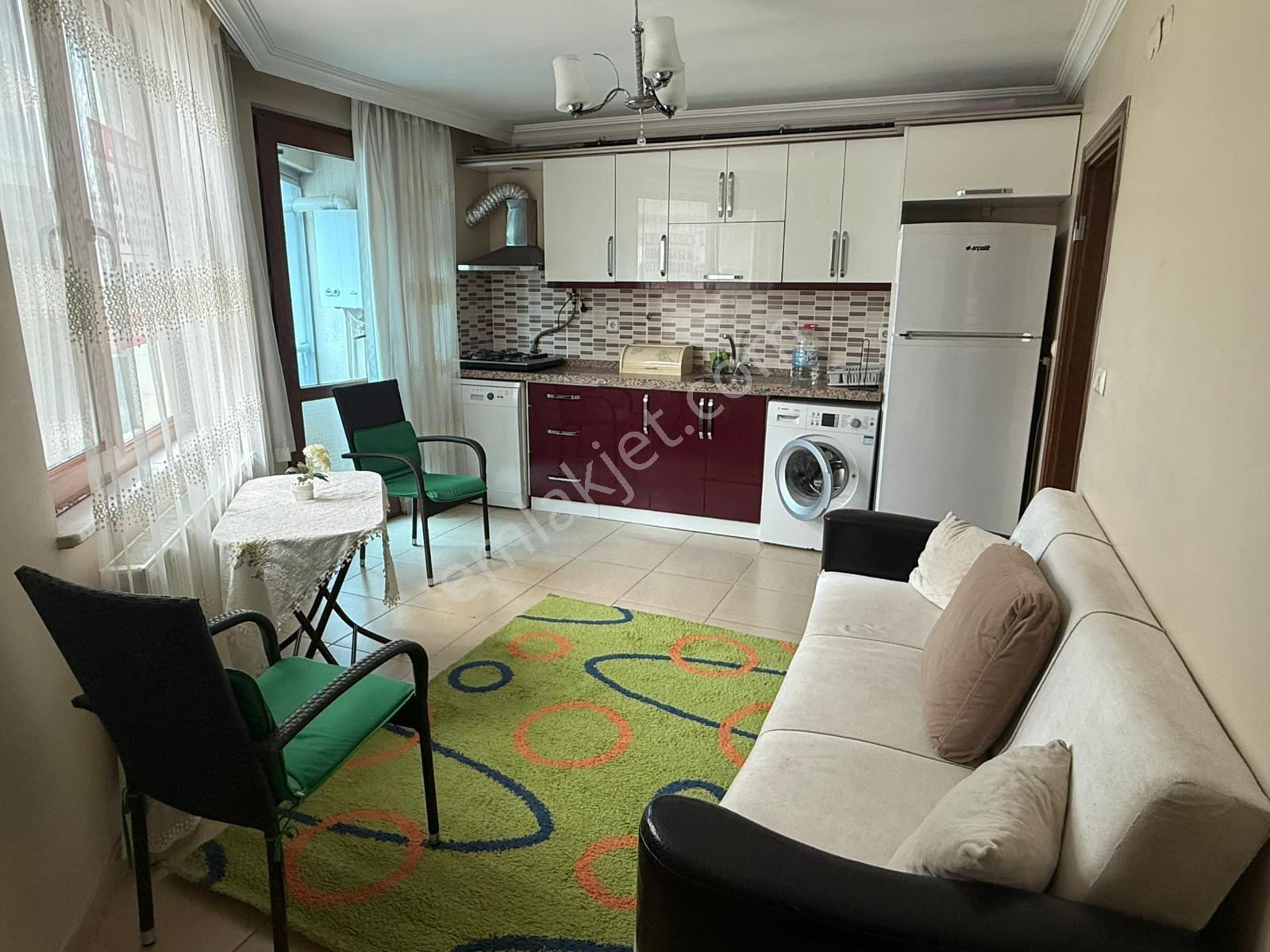 Stm Emlaktan 17 Eylül Mahnde Kiralık 1+1 Eşyalı Ara Kat Daire - Görsel 19