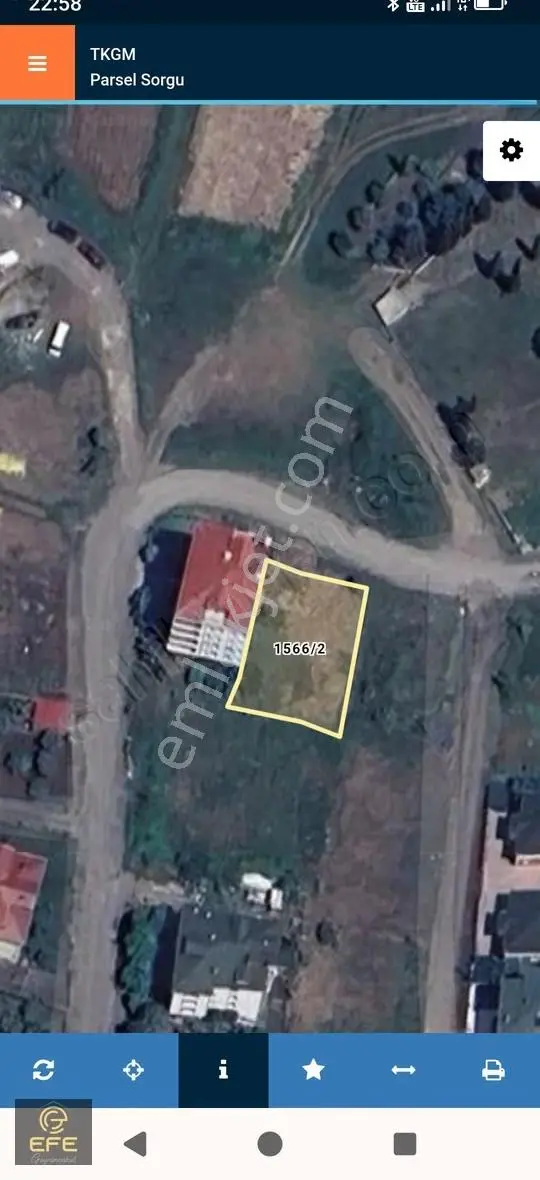 Efe Gayrimenkulden Yaylacıkta Satılık Ful Deniz Manzaralı Arsa