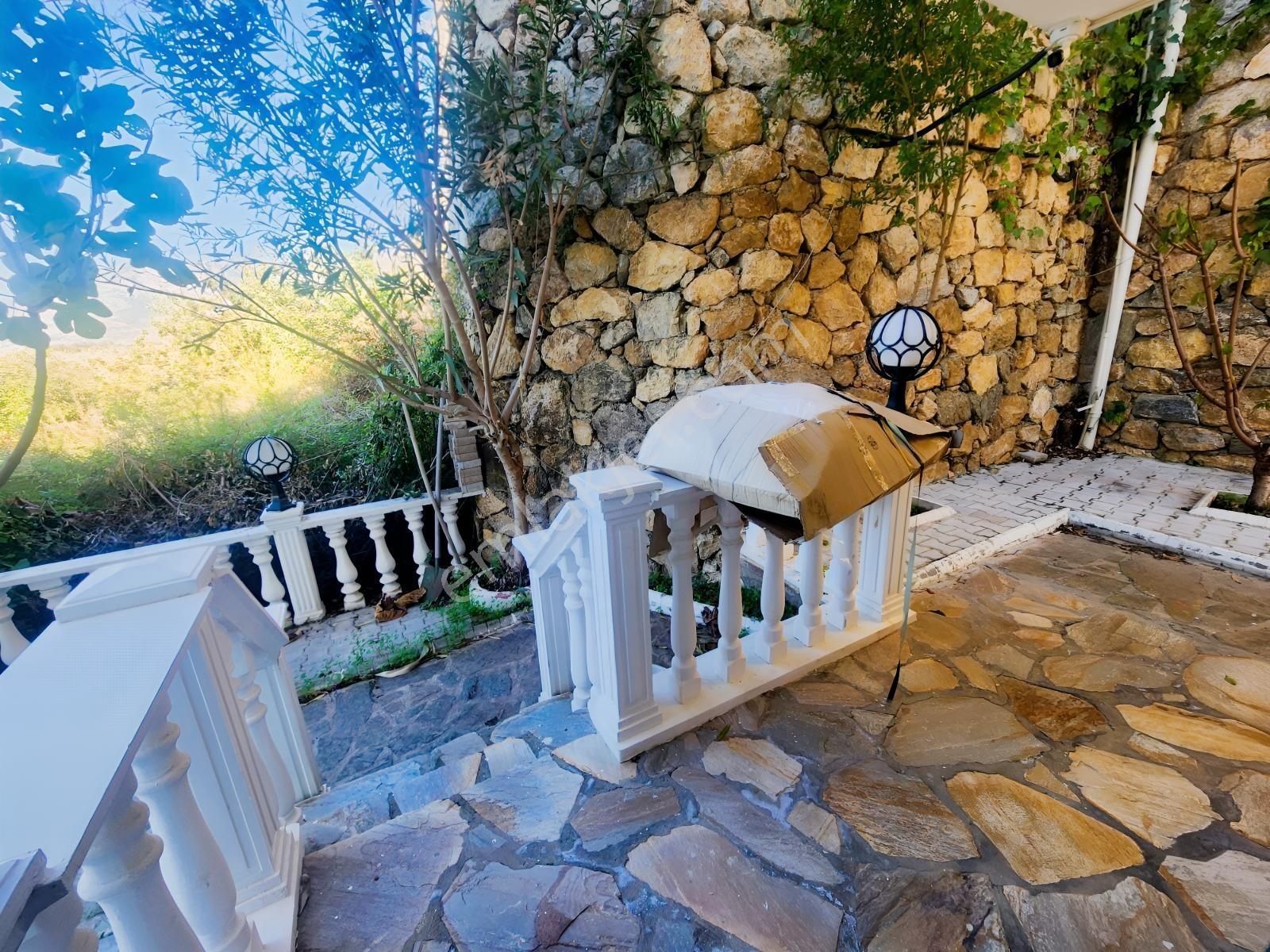 Alanya Kargıcak Deniz Kale Manzaralı Muhteşem Villa Kiralıktır - Görsel 23