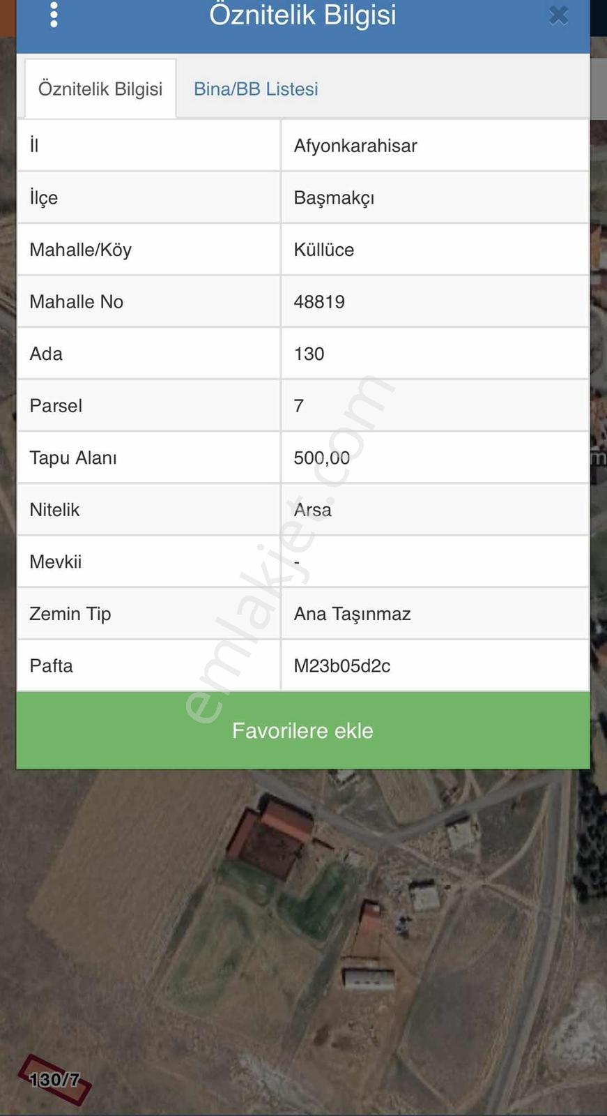 Balcity-afyonkarahisar Başmakçı Küllüce'de Konut İmarlı Arsa - Görsel 6