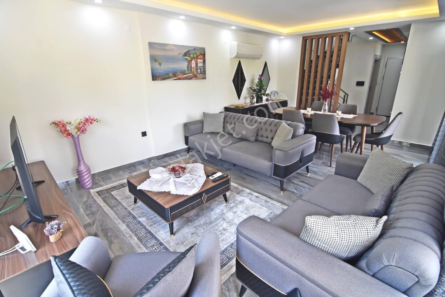 Kadriye'de 3+1 Ultra Lüks Villa Müstakil Havuzlu Ve Bahçeli - Görsel 25