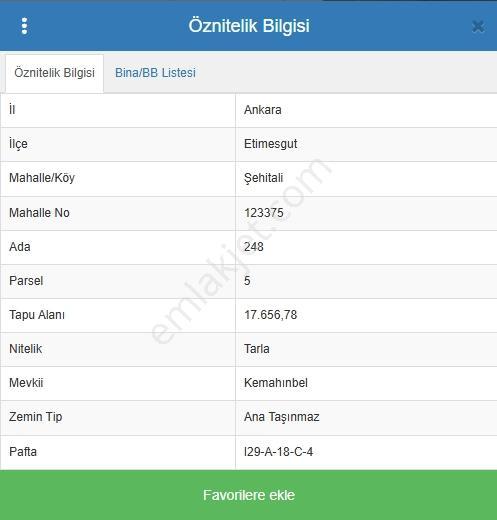 Şehitali De İmar Planı İçinde Kök Tapu Satılık Tarla Hissesi - Görsel 4