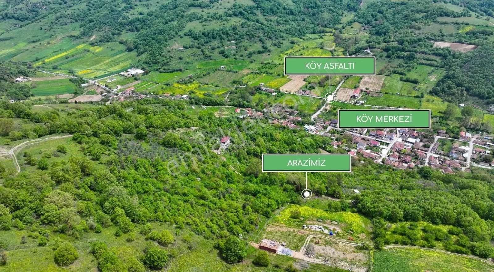 Bursa İznik Bayındır Da Köy Merkezine Yakın Satılık 701 M2 Bağ - Görsel 2