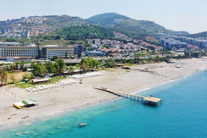 Gold City Ana Bina Da Satılık Full Deniz Manzaralı 1+1 - Görsel 24