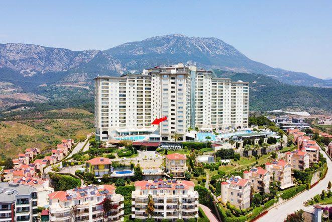 Gold City Ana Bina Da Satılık Full Deniz Manzaralı 1+1 - Görsel 27