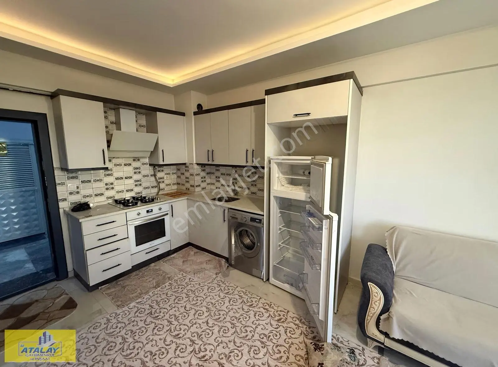 Öz Atalay Gayrimenkulden Bireysel Dogalgazlı 1+1 Eşyalı Kiralık - Görsel 3