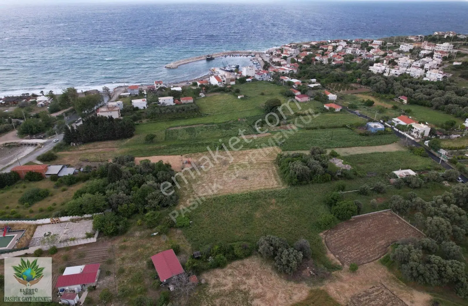 Pasifikten Karaburun Tepebozda 815 M² Denize 200 Metre Arazi - Görsel 2