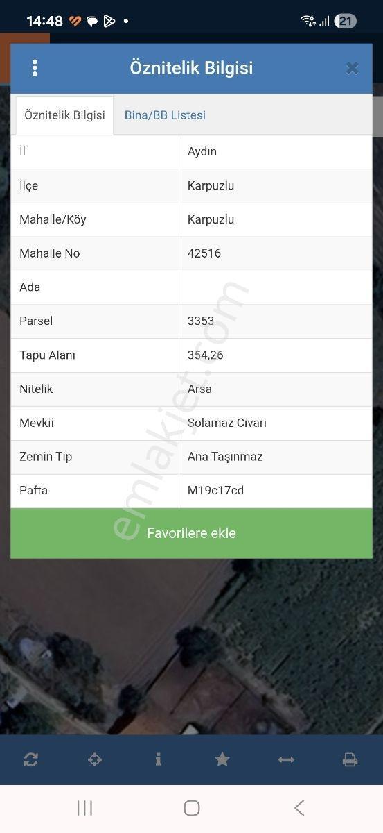 Karpuzlu'da Villa İmarlı Fırsat Satılık Arsa - Görsel 11