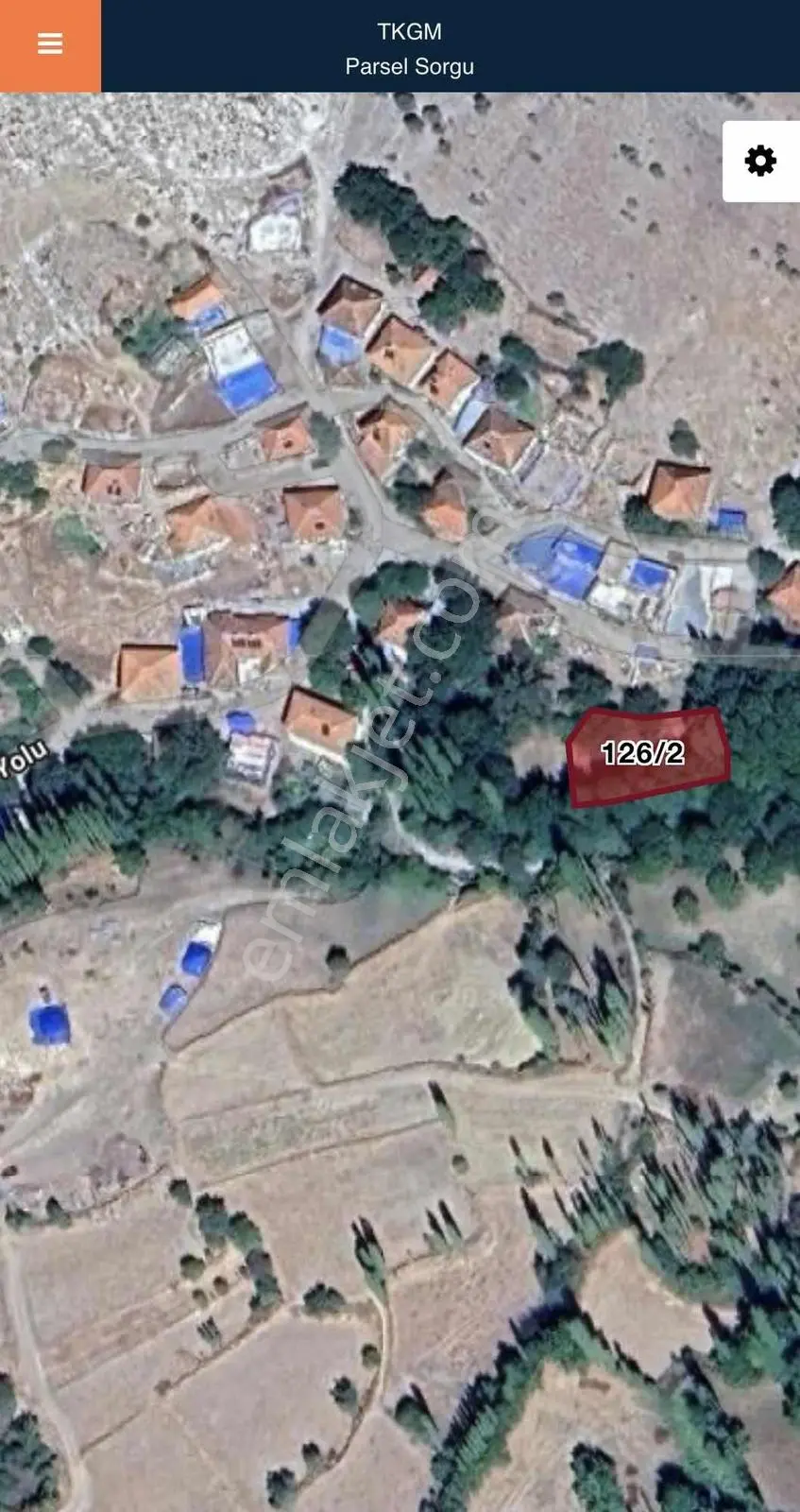 Balcity-afyonkarahisar, Hocalar, Akçadere 633 M2 Köy İçi Bahçe