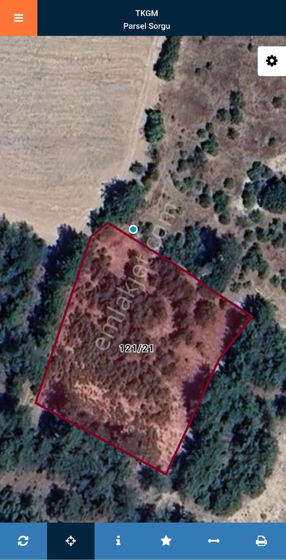 Balıkesir Dursunbey Alagüneyde 2870 M² Resmi Yola Cepheli Tarla. Elk Su Yanı, Köye 650m. Açıklamada - Görsel 14