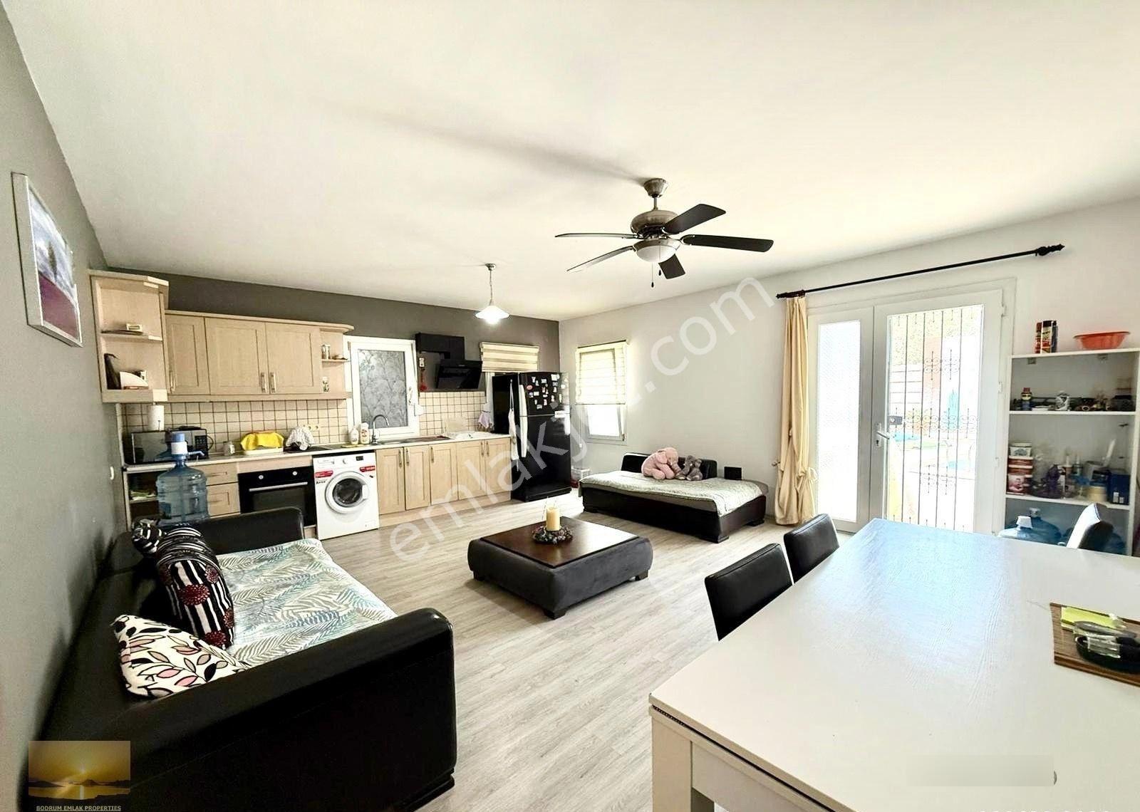Bodrum Kumbahçede Satılık Daire Denize Yakın Ev Havuzlu Sitede - Görsel 15