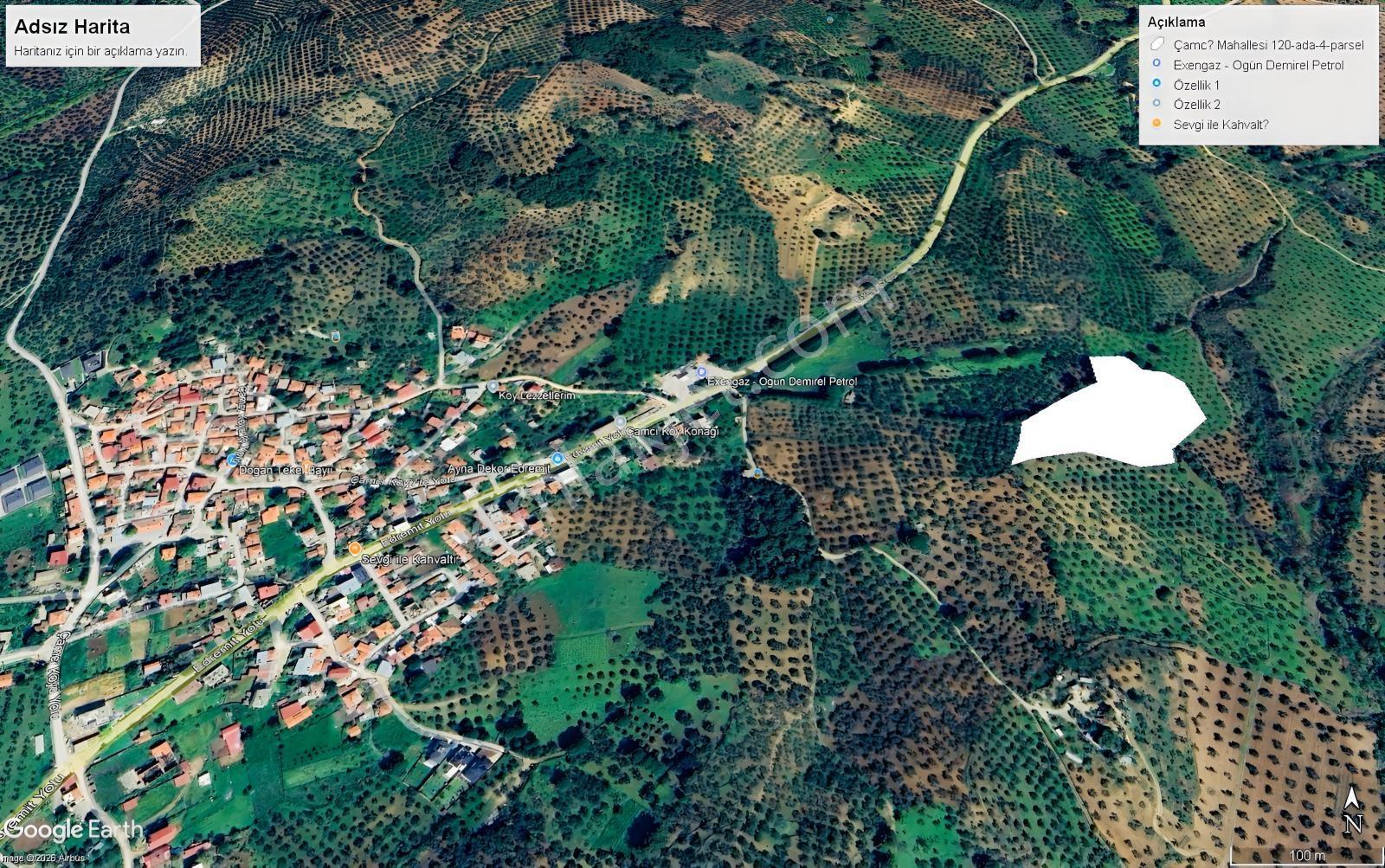 Remax Advantage'den Edremit Çamcı'da 14.520 M2 Satılık Zeytinlik - Görsel 3