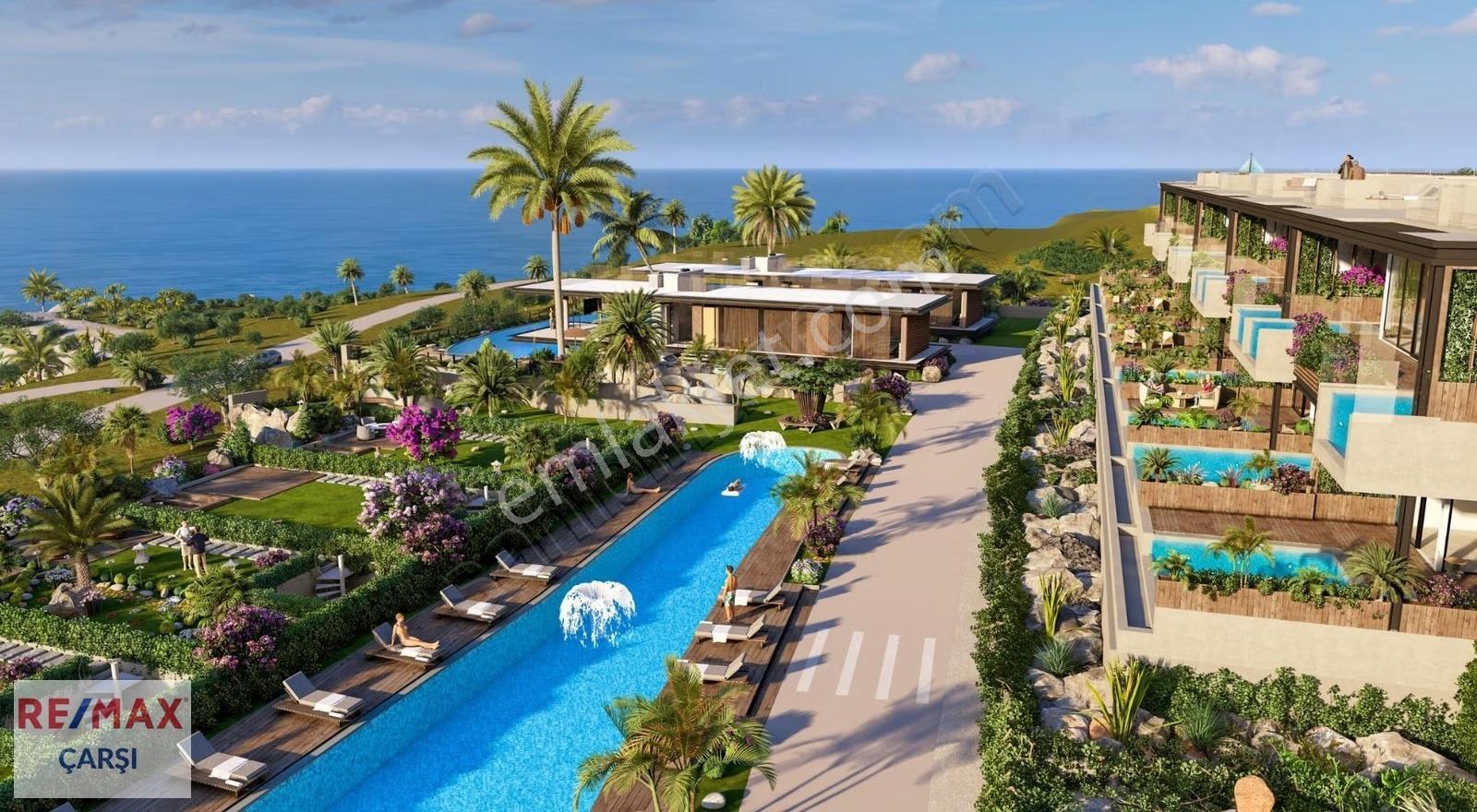 Kıbrıs Girne Phuket Health Resort Satılık Bahçe Katı 1+1 Daire - Görsel 6