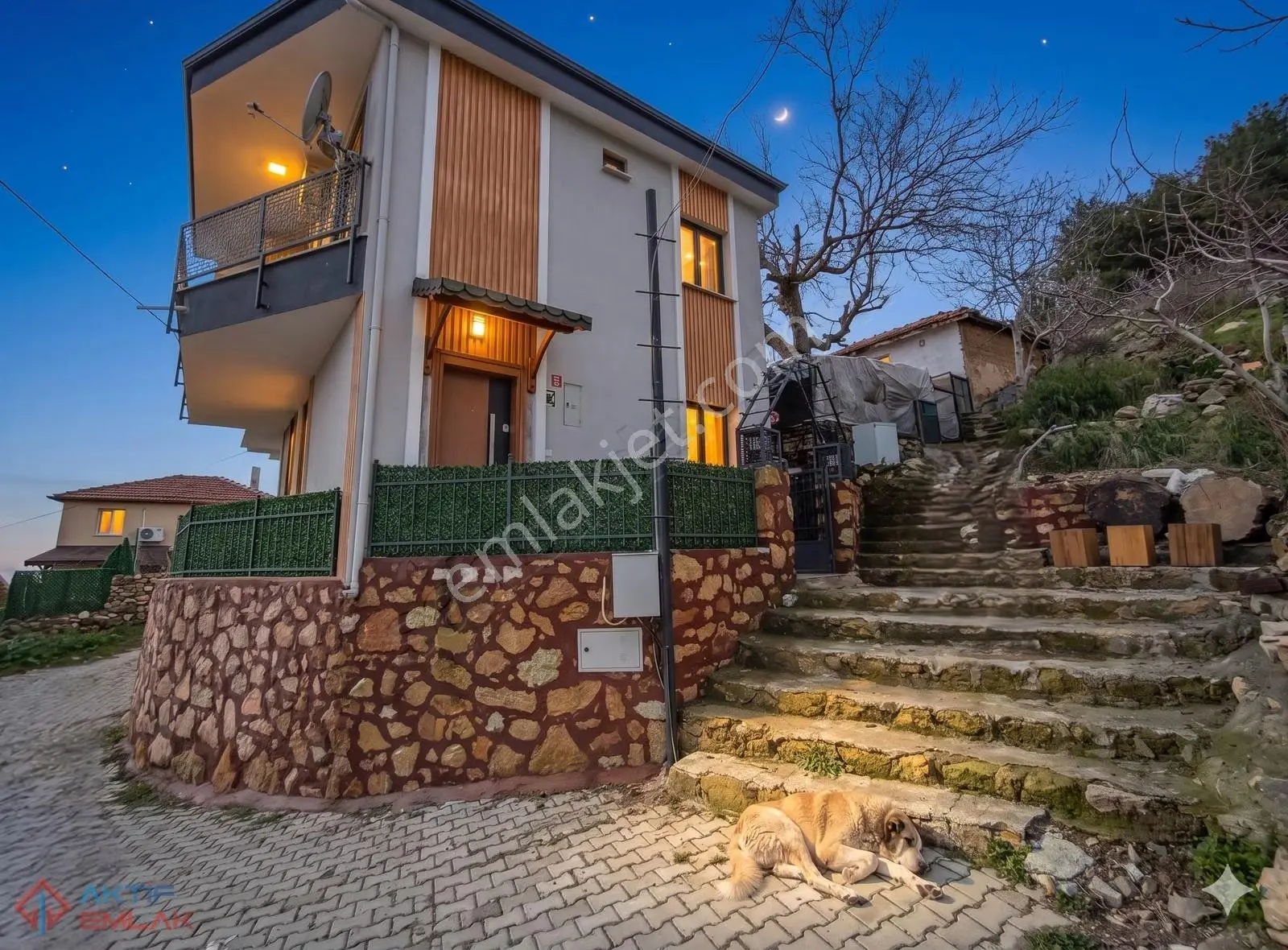 ▀▄▀aktif'ten Pınarbaşında Deniz Manzaralı Harika 4+1 Müstakil Ev